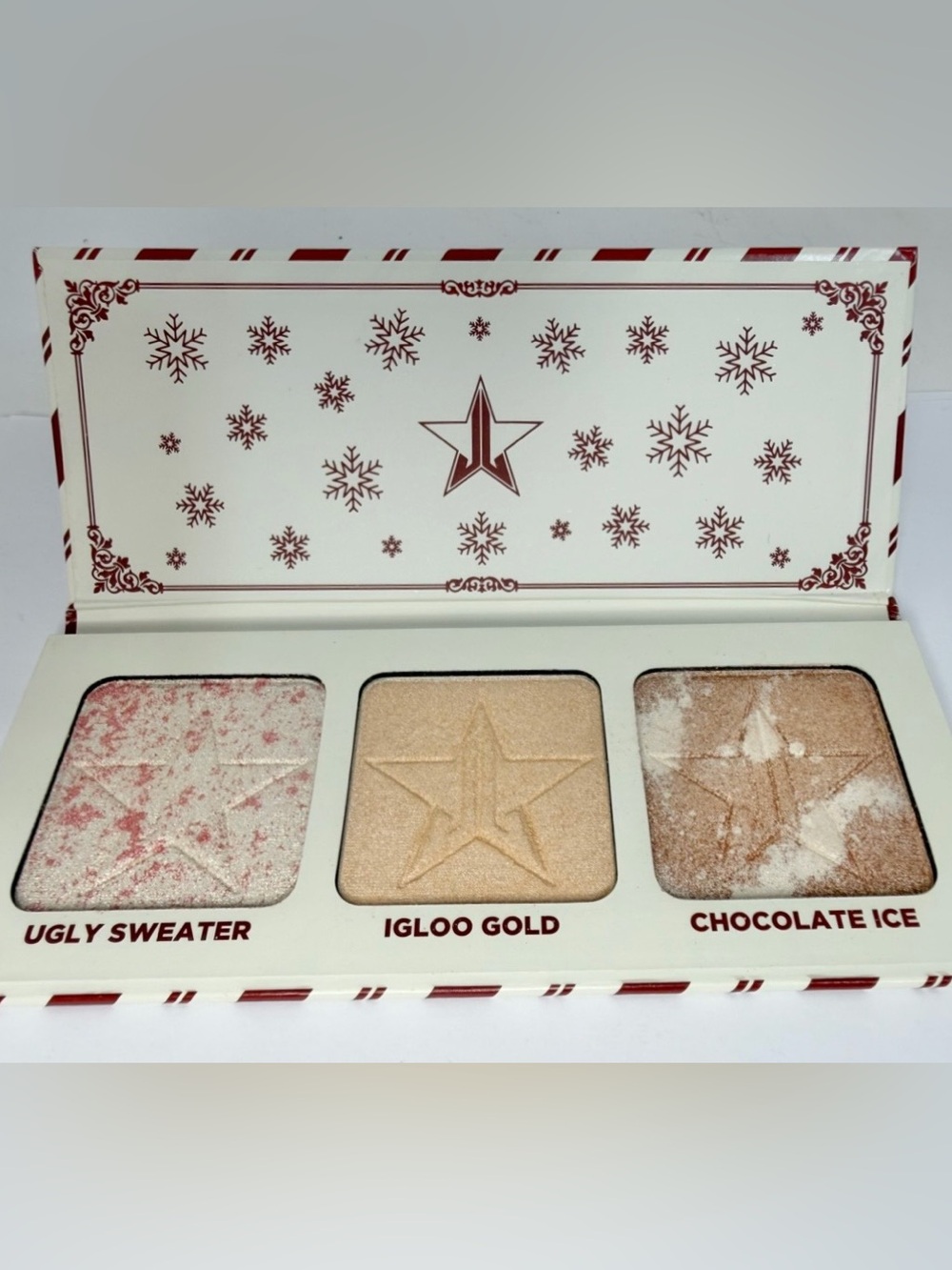 NWOB Jeffree Star Peppermint Frost Highlighter Palette